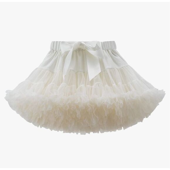 Tutu.kk Baby Girls Tutu Skirt Princess Fluffy Soft Tulle Ballet - Picture 1 of 12